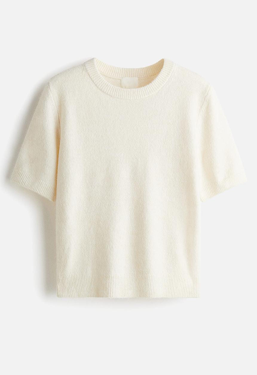 H&M - Fine-knit jumper - cream
