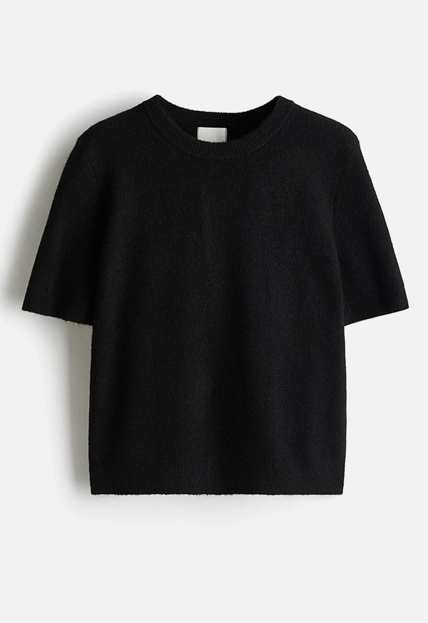 H&M - Fine-knit jumper - black