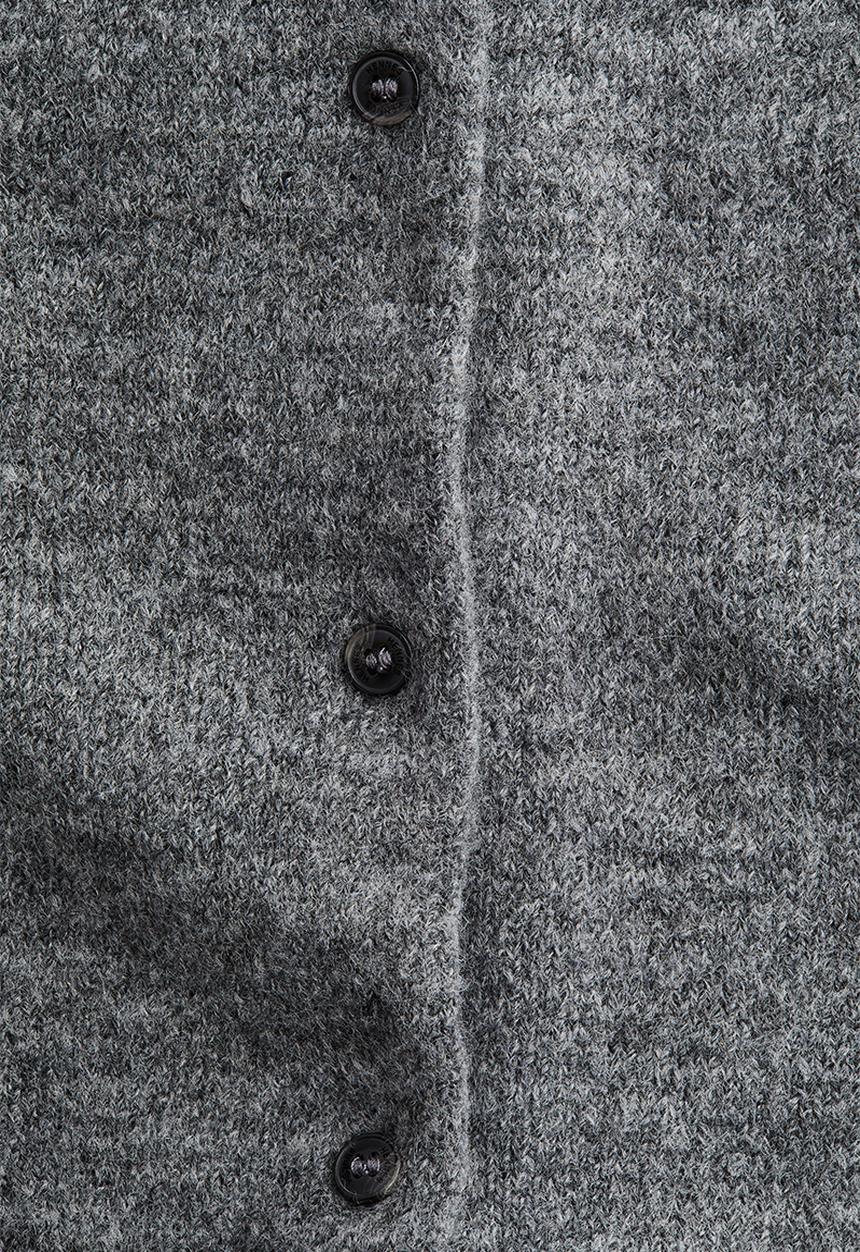 H&M - Loose-fit cardigan - grey marl