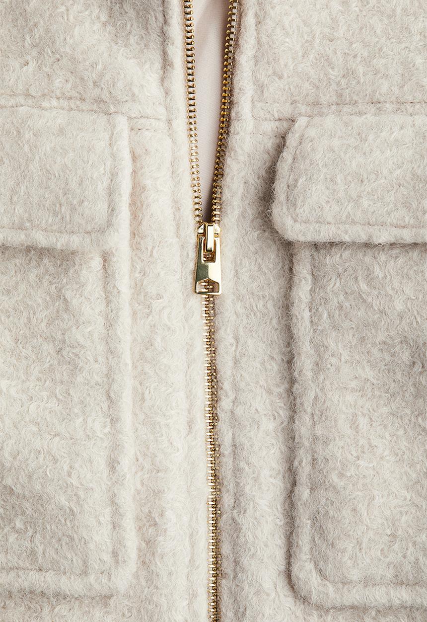 H&M - Boucle jacket - light beige