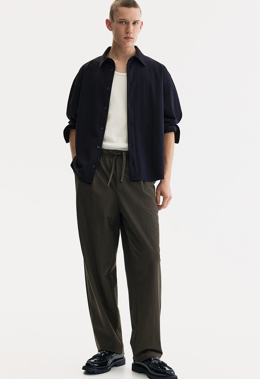 H&M - Loose fit shirt - navy blue