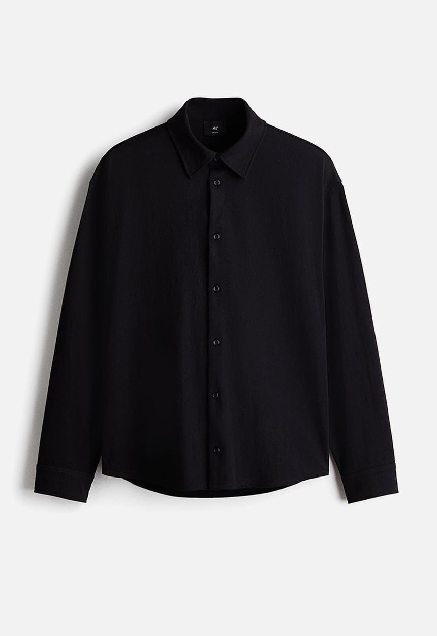 H&M - Loose fit shirt - navy blue
