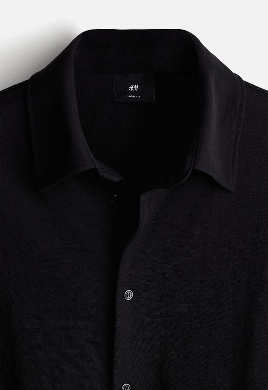 H&M - Loose fit shirt - navy blue
