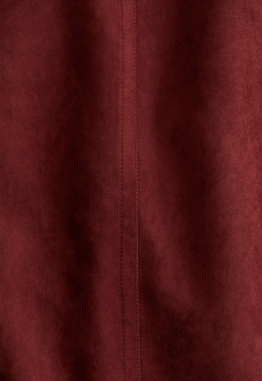 H&M - Midi skirt - burgundy