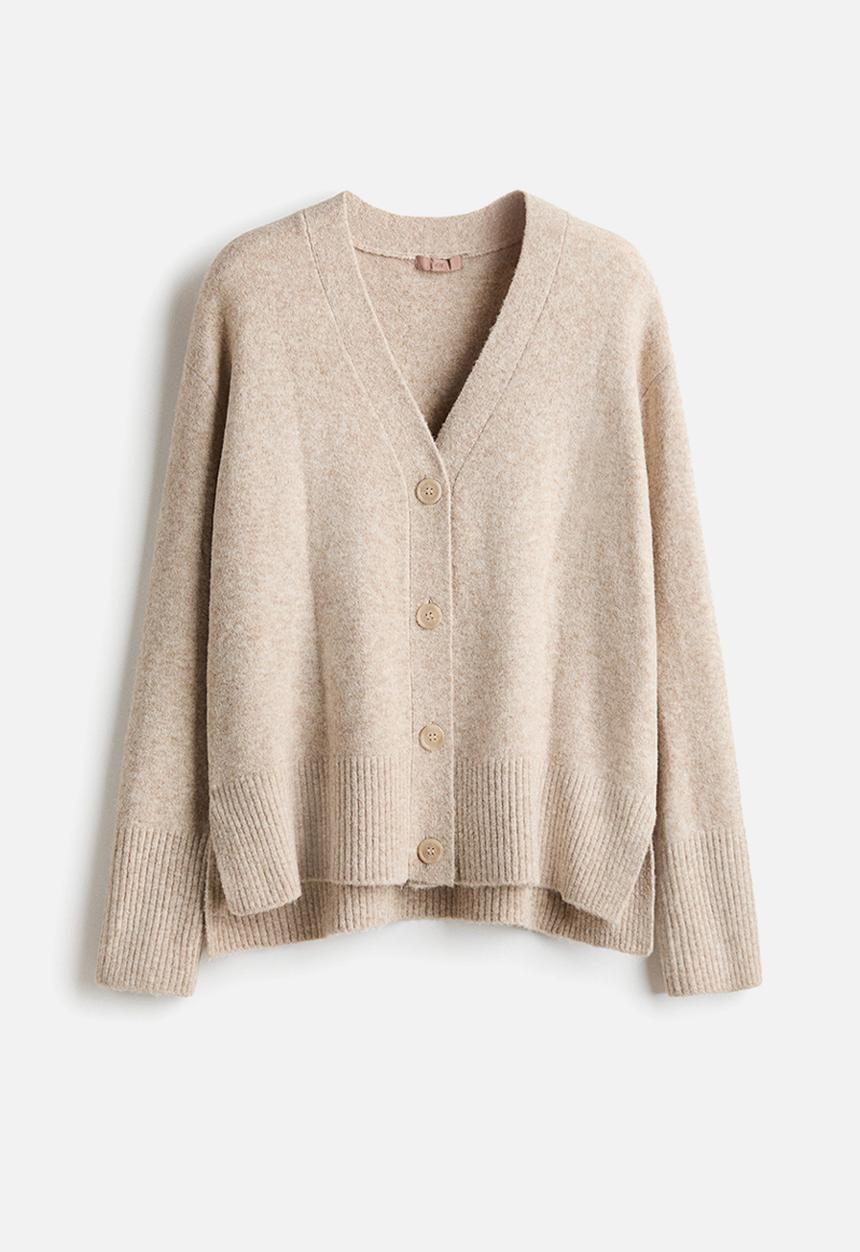 H&M - Cardigan - beige marl