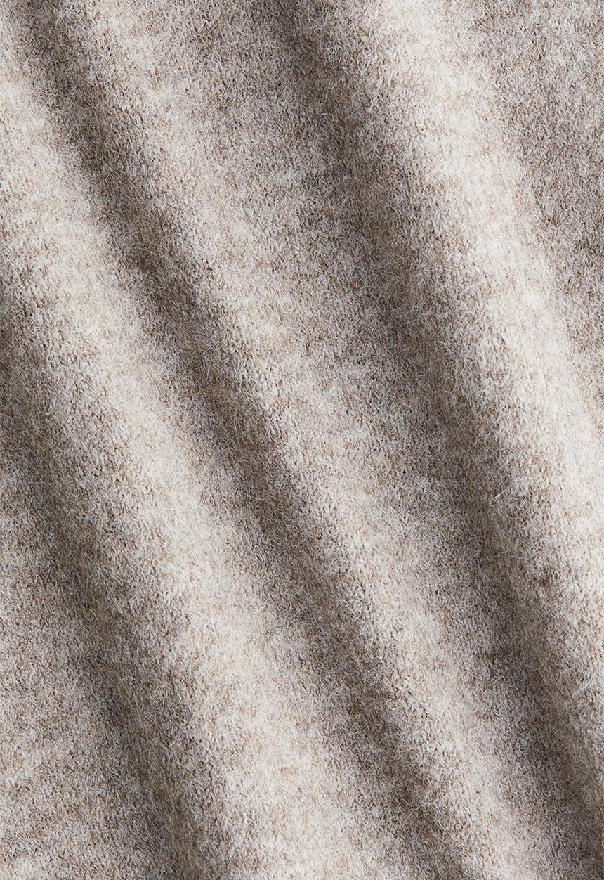 H&M - Knitted trousers - beige marl