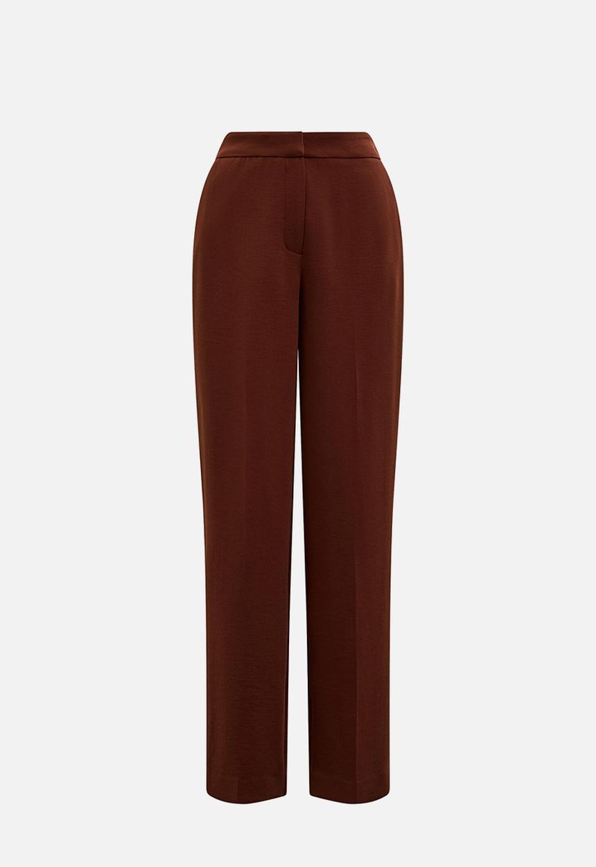 Forever New - Dani straight leg pants in - burgundy
