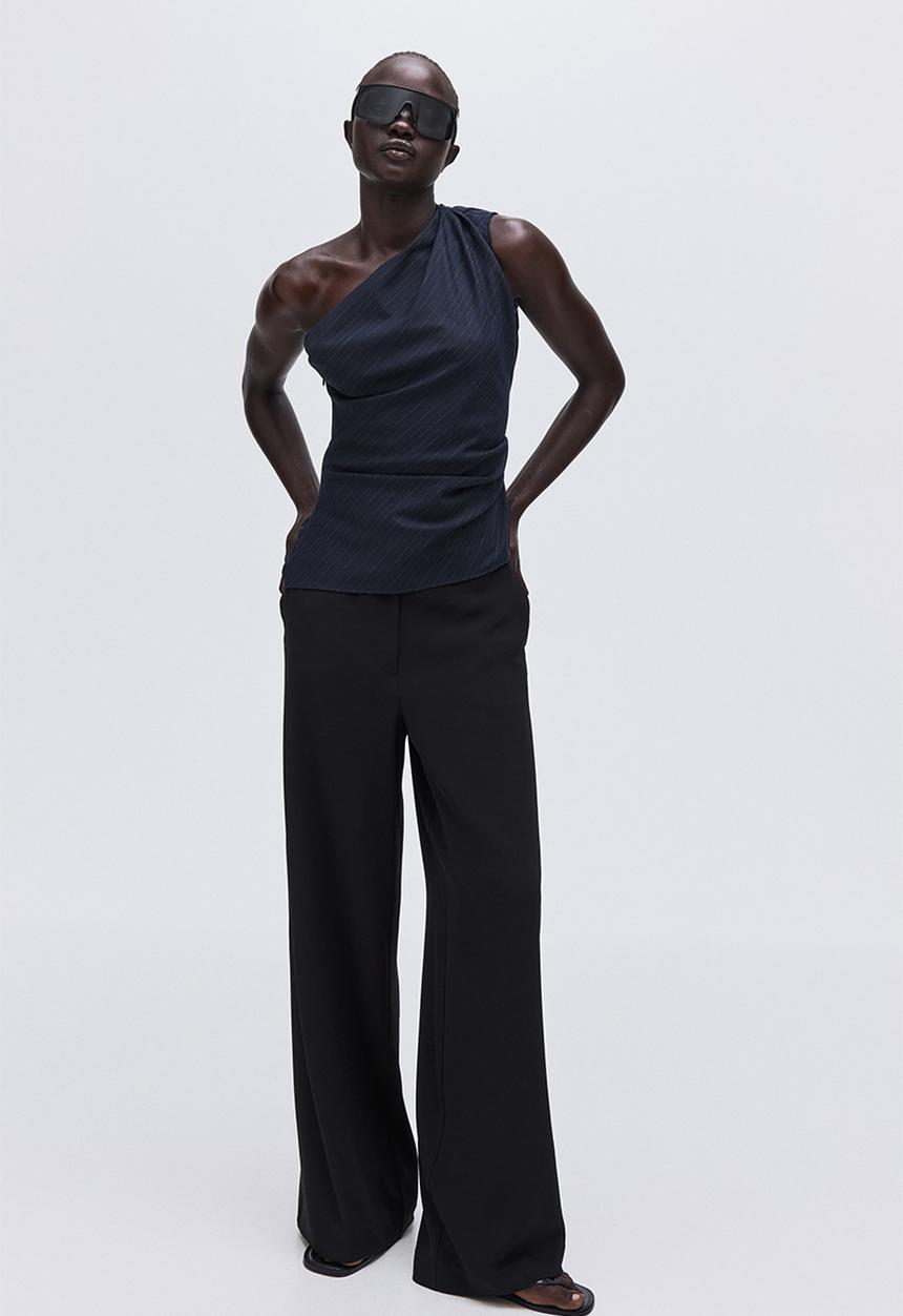 Wide trousers - black - 1302244001