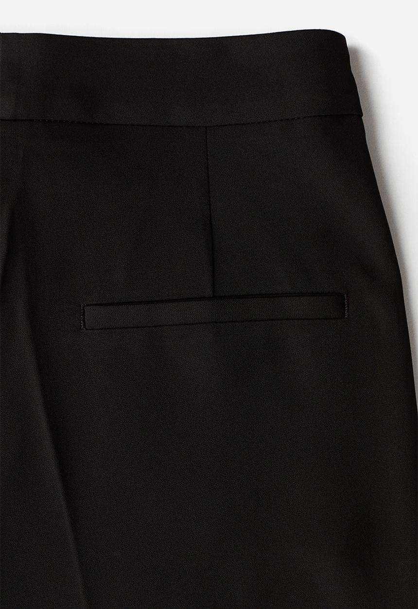H&M - Wide trousers - black