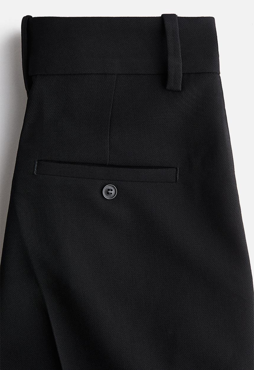 H&M - Tapered trousers - black