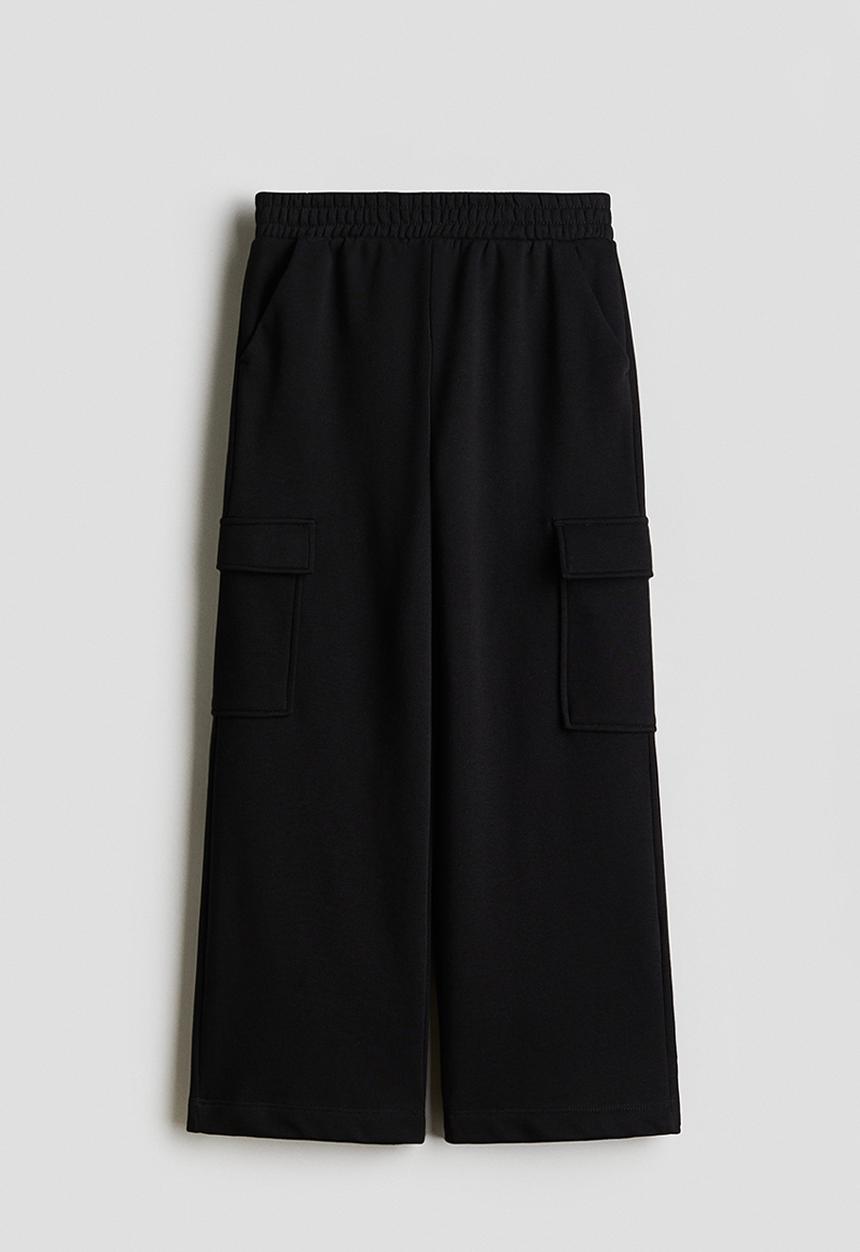 H&M - Cargo joggers - black