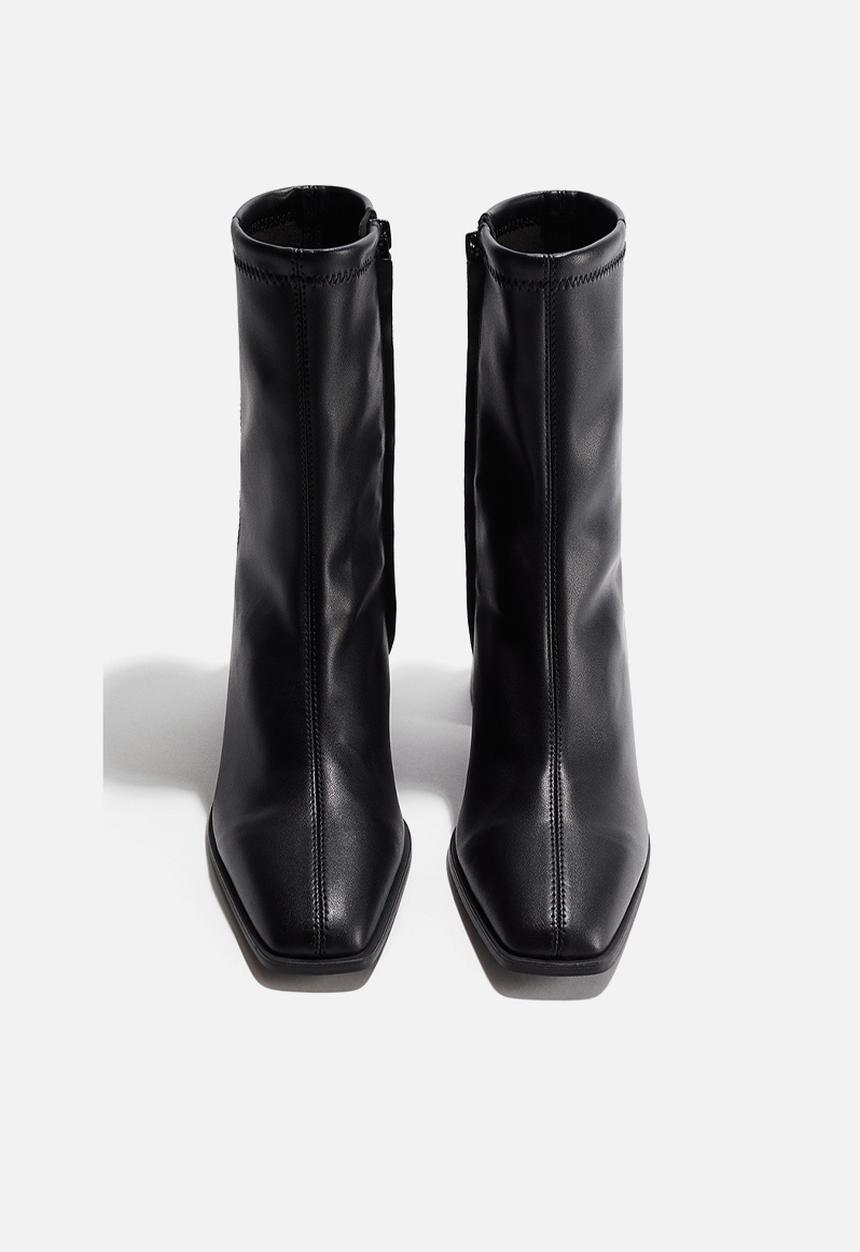 H&M - Heeled ankle boots - black