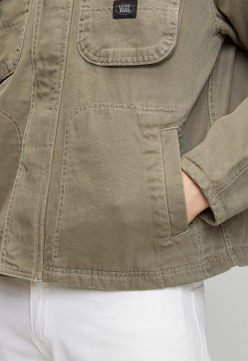 Vans - Umber Pigment Canvas Jacket - Aluminum