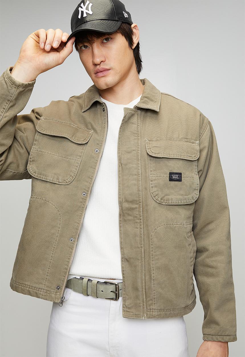 Vans - Umber Pigment Canvas Jacket - Aluminum