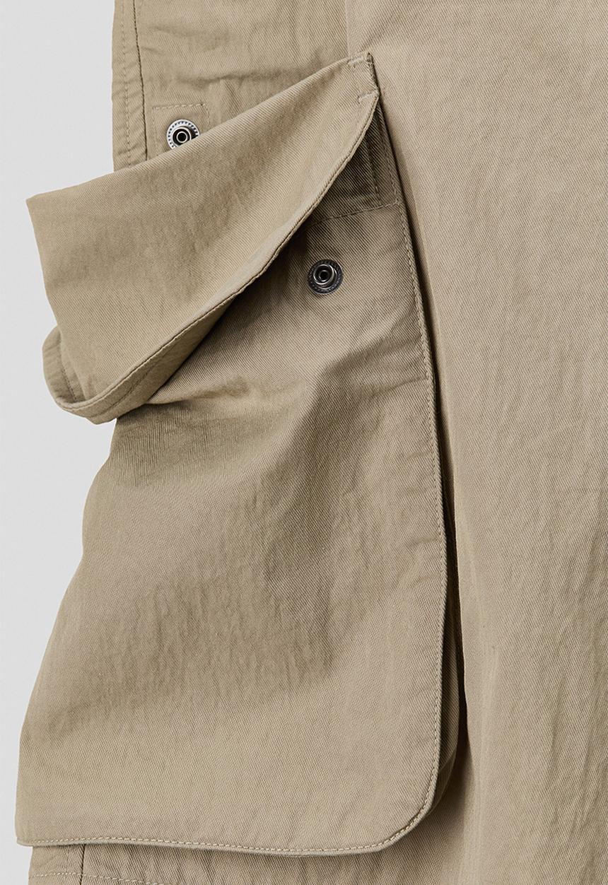 H&M - Loose fit cargo shorts - khaki green