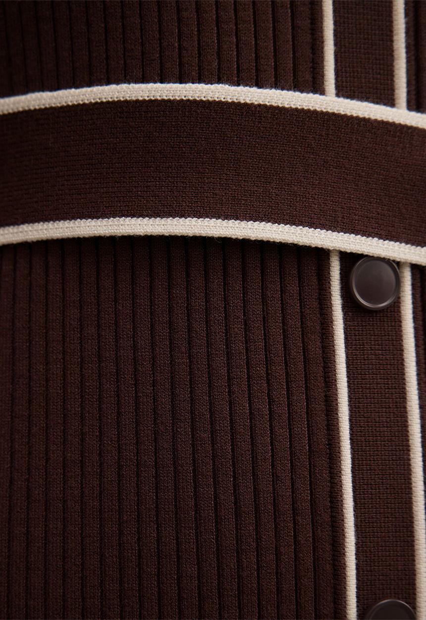 Forever New - Maisy Collared Midi Dress In Chocolate