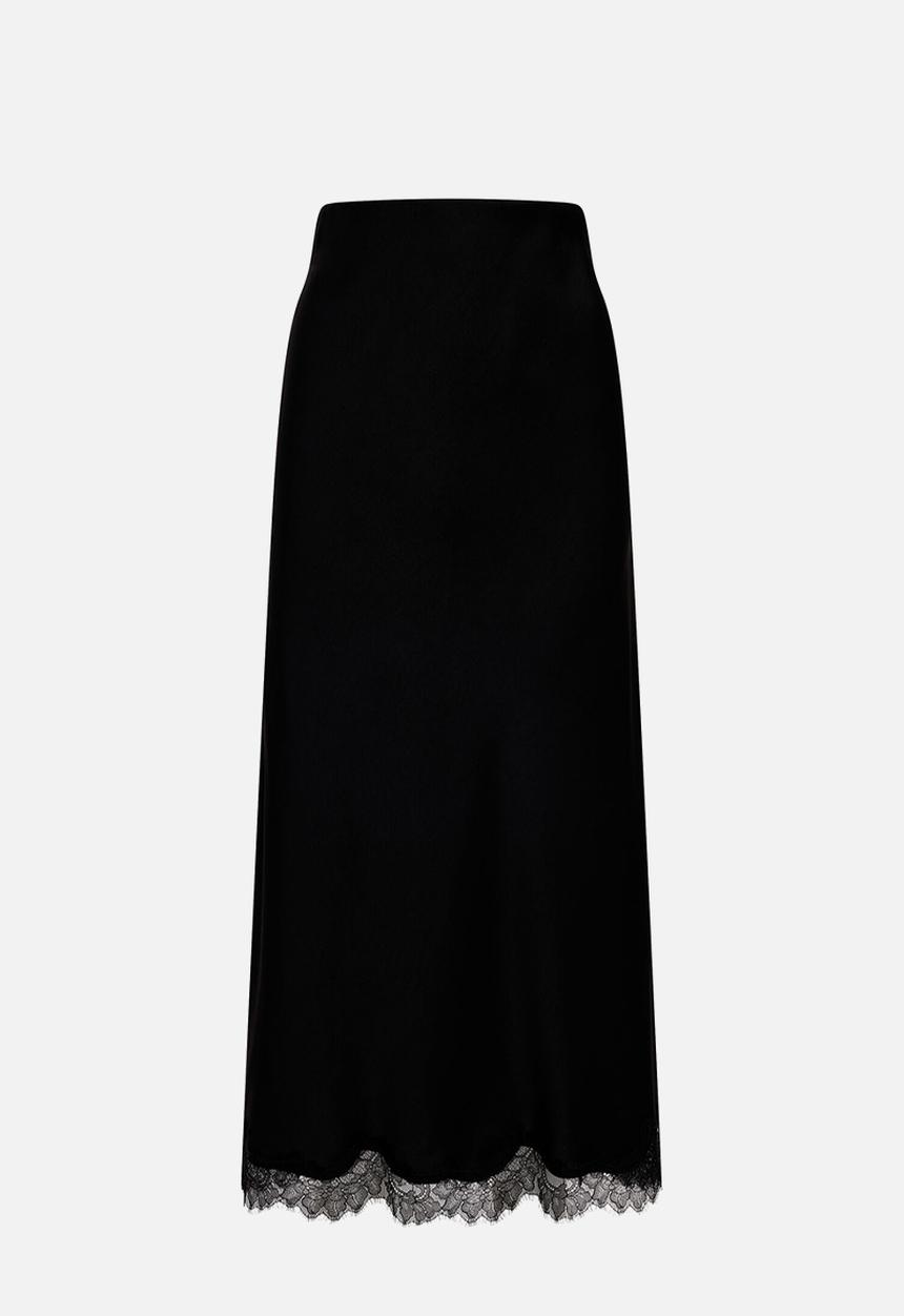 Forever New - Enola lace maxi skirt in black