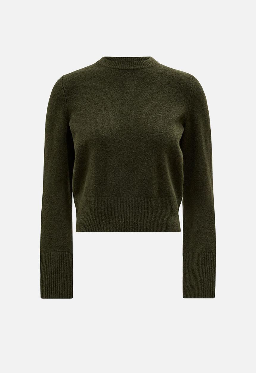 Forever New - Natalie knitted sweater in deep green