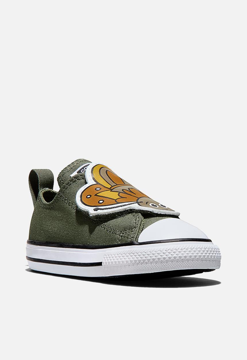 Converse - Chuck taylor all star one strap bugs easy - on - utility/honey stick/white