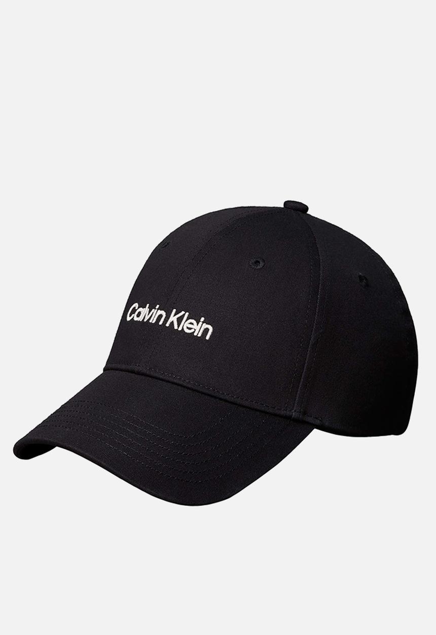 Calvin Klein - Logo embroidery baseball cap- black