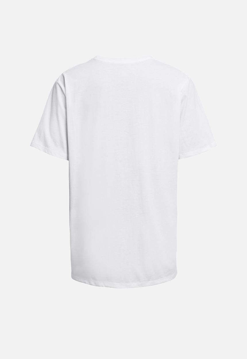 Under Armour - Campus Oversize Short Sleeve - White/Black