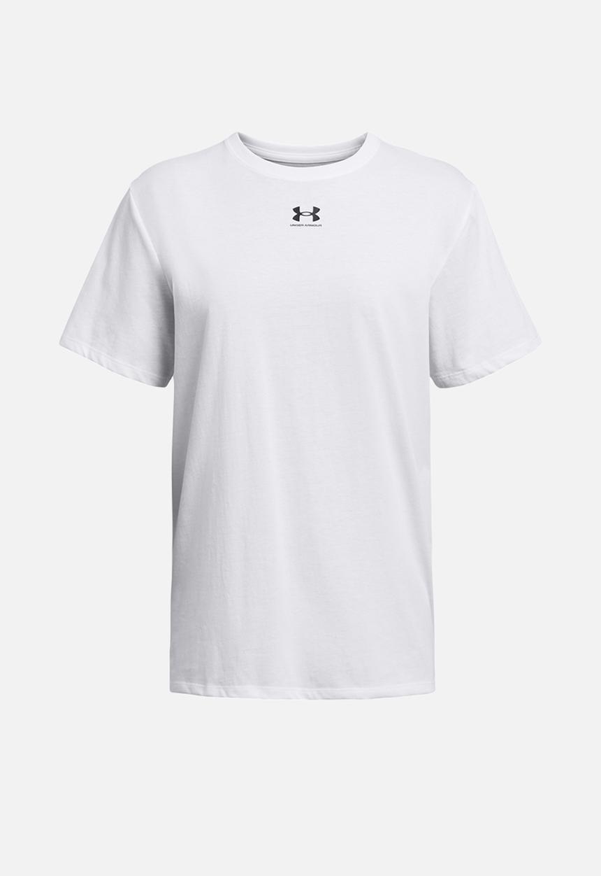 Under Armour - Campus Oversize Short Sleeve - White/Black