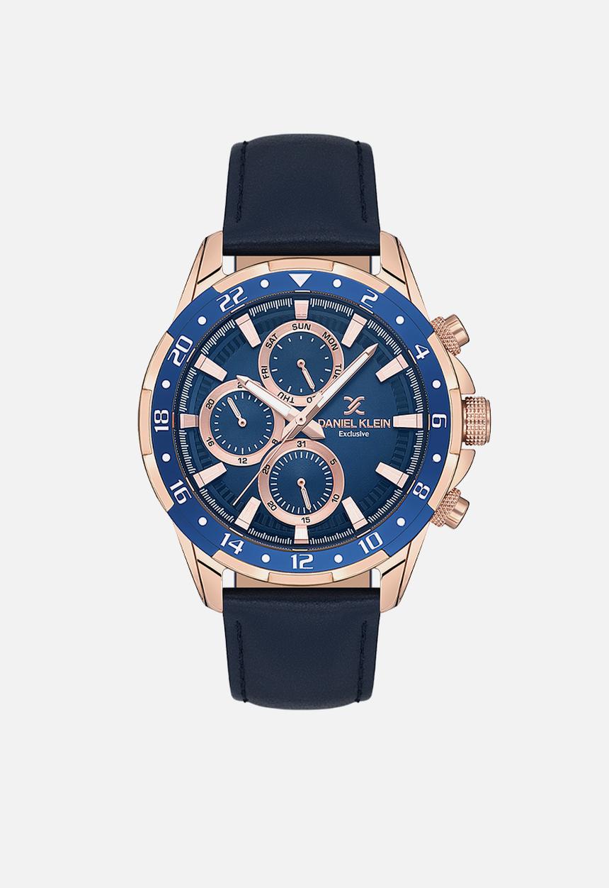Daniel Klein - DK113641-3 - Blue/Rose Gold