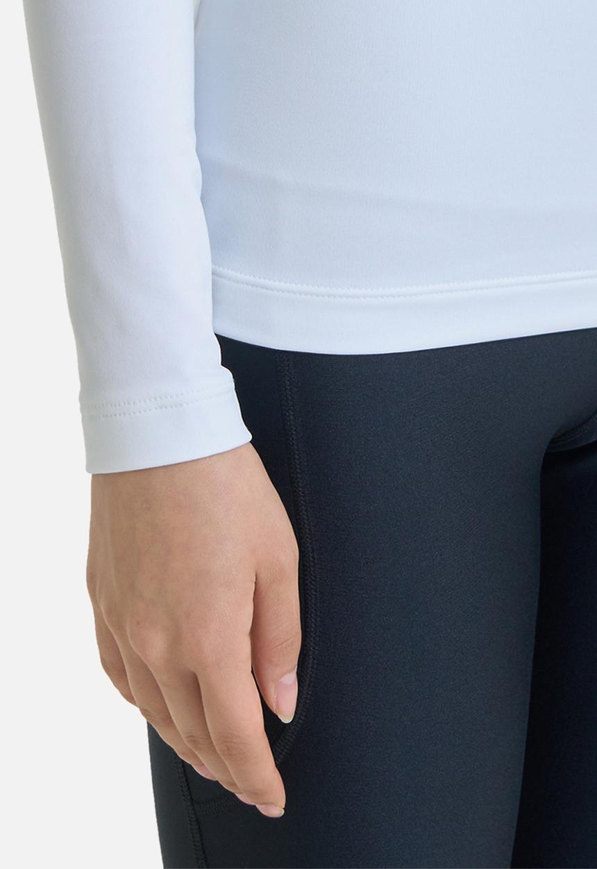 Under Armour - UA CG Authentics Mockneck - White/Black