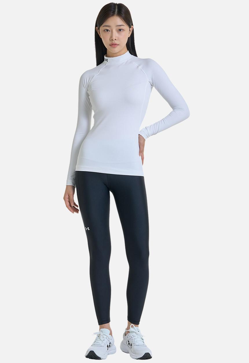 Under Armour - UA CG Authentics Mockneck - White/Black