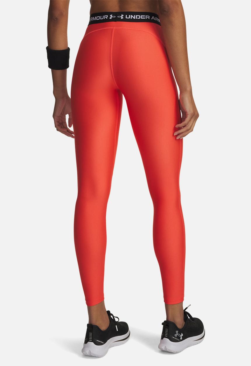 Under Armour - UA HeatGear Legging - Venom Red/White