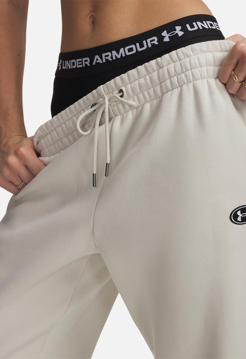 Under Armour - Icon Flc Nov Jogger - Summit White/White