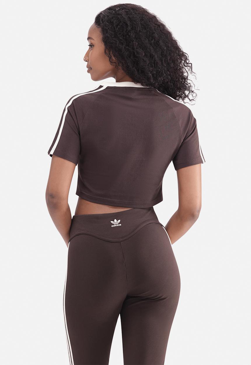 adidas Originals - Ih Baby Tee W - Aurora Coffee/Ecru Tint
