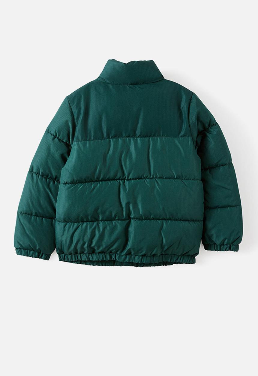 Cotton On - Spliced Puffer Jacket - Winter jade