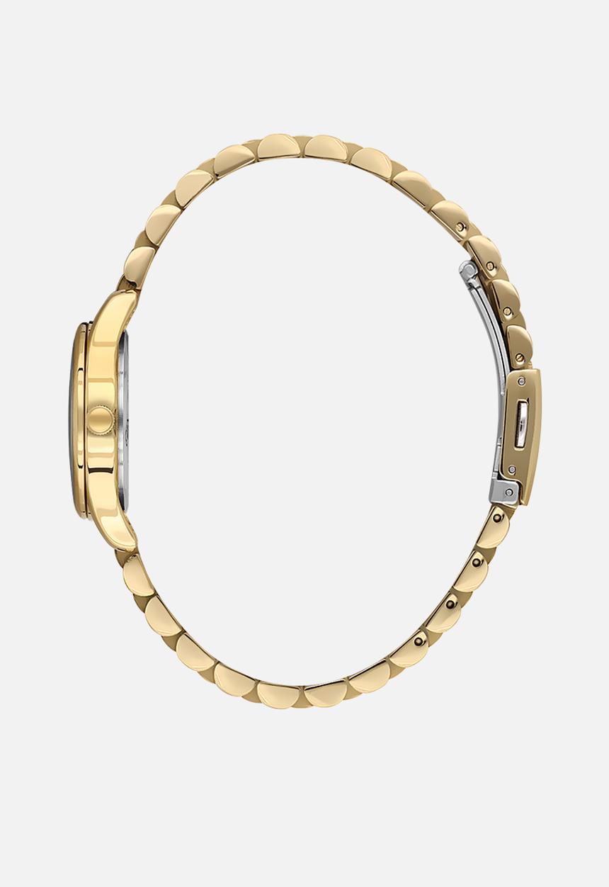 Daniel Klein - Mother Of Pearl Dial Strap DK113914-3 - Gold