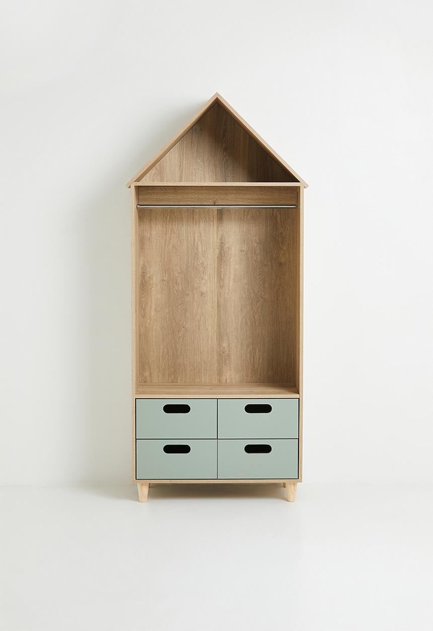 Sixth Floor - Little Acorn Wardrobe - Mint