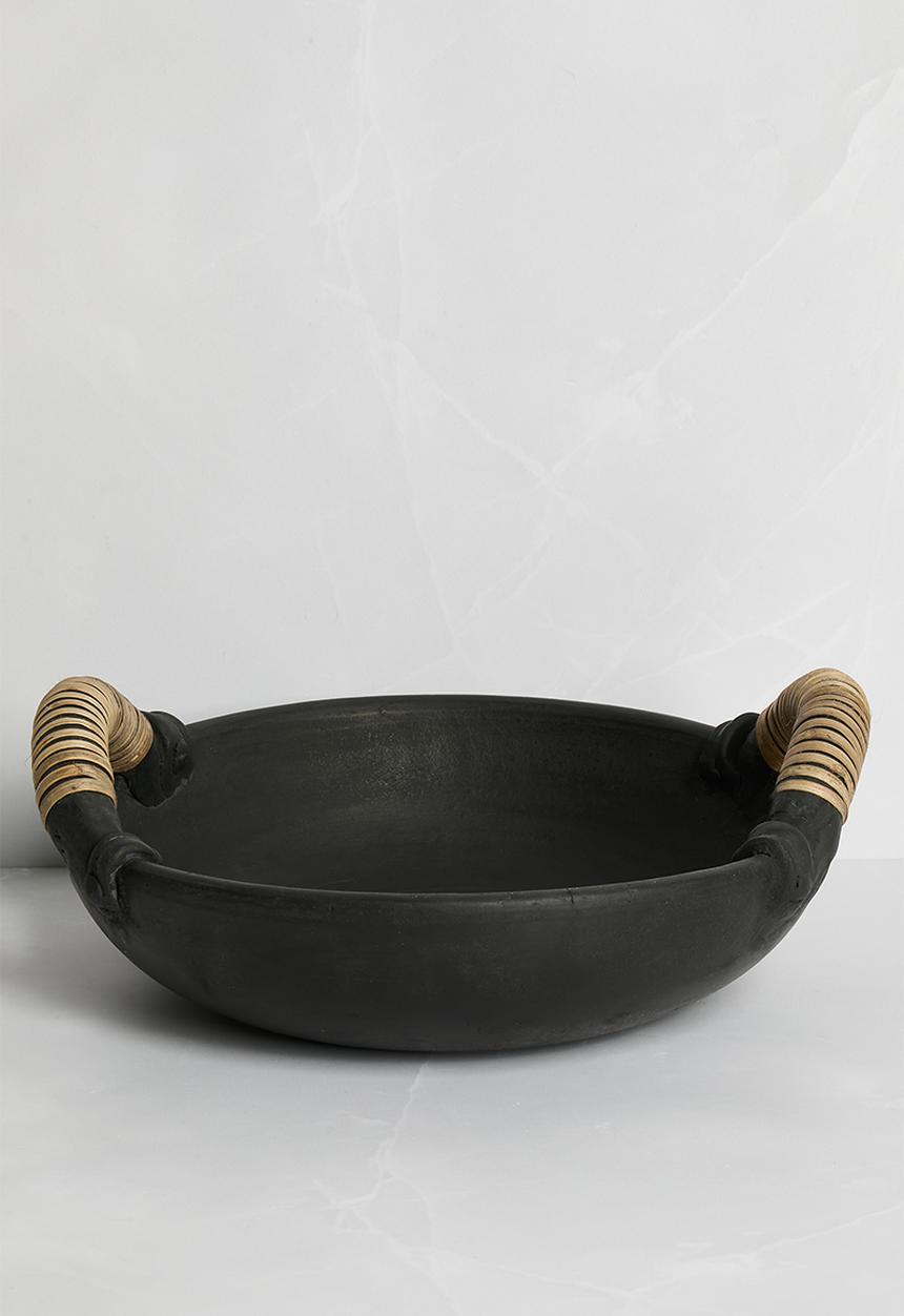 Sixth Floor - Liz Terracotta Decor Bowl - Black