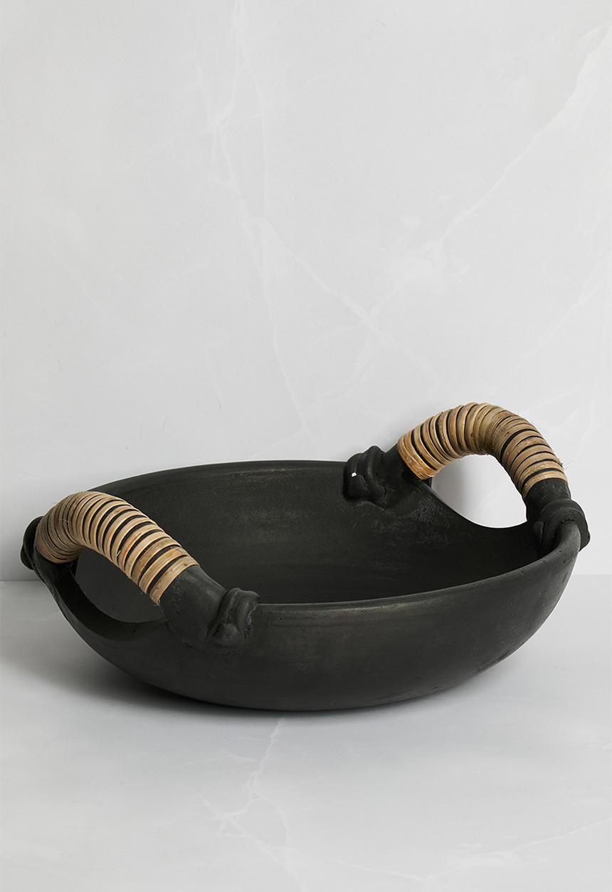 Sixth Floor - Liz Terracotta Decor Bowl - Black