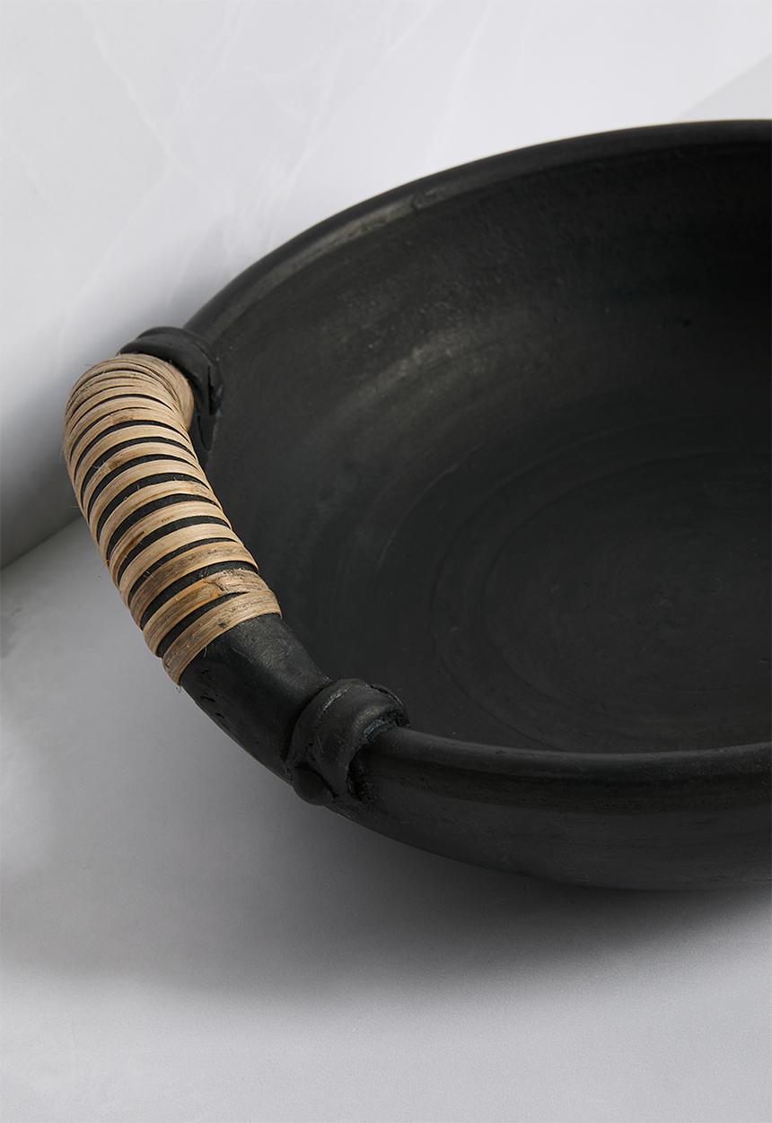 Sixth Floor - Liz Terracotta Decor Bowl - Black