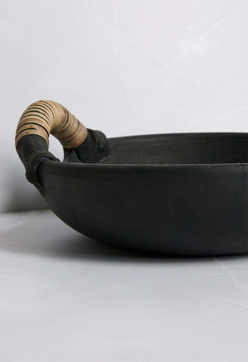 Sixth Floor - Liz Terracotta Decor Bowl - Black