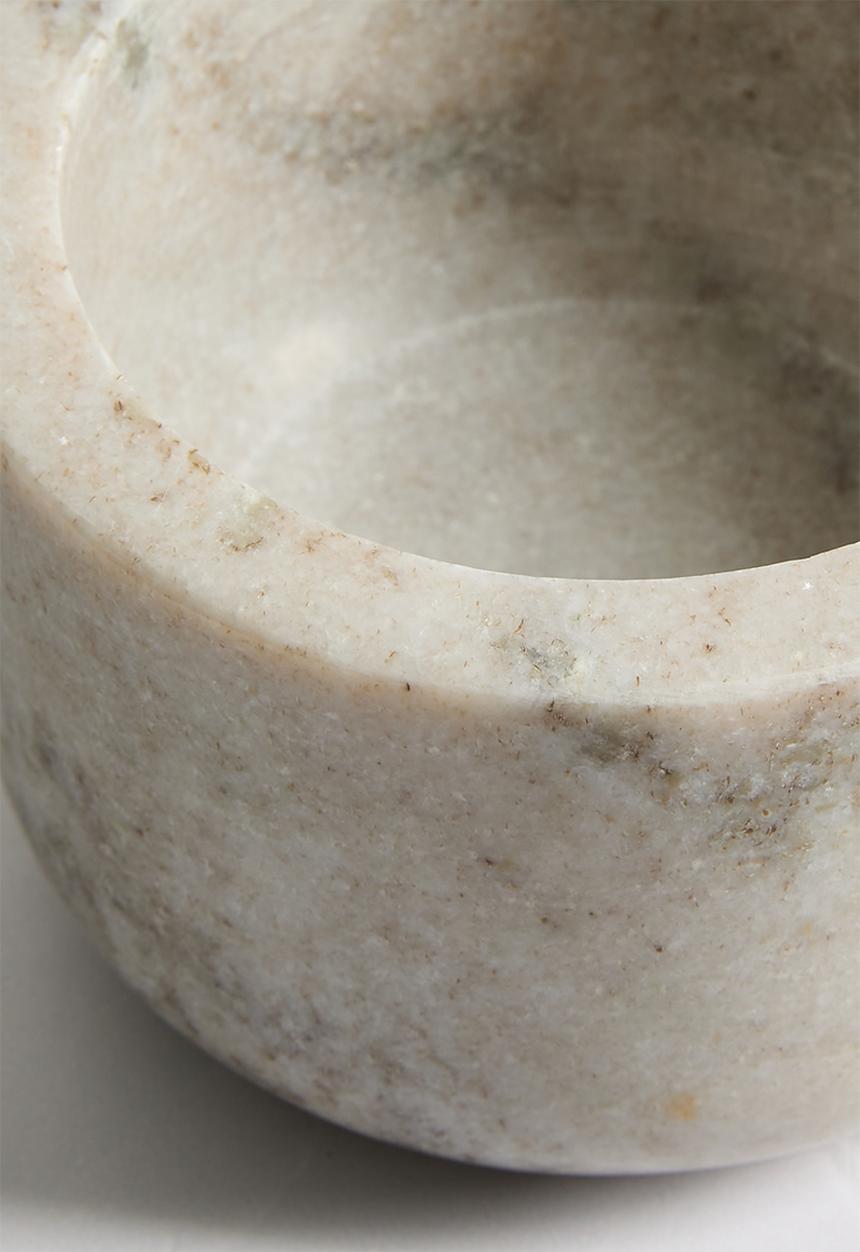 Sixth Floor - Marble Pestle & Mortar - Natural