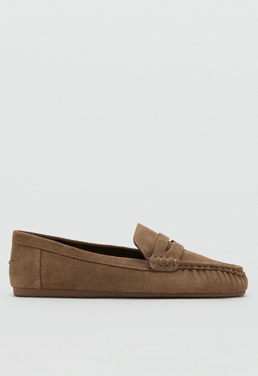MANGO - Iso 1 loafer - medium brown