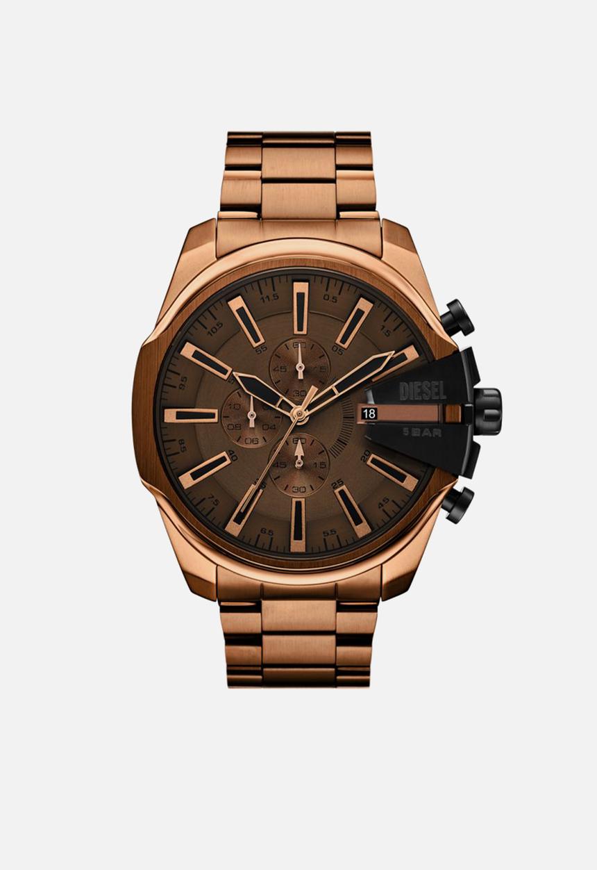 Diesel  - Mega Chief Slim DZ4697 Watch - Brown