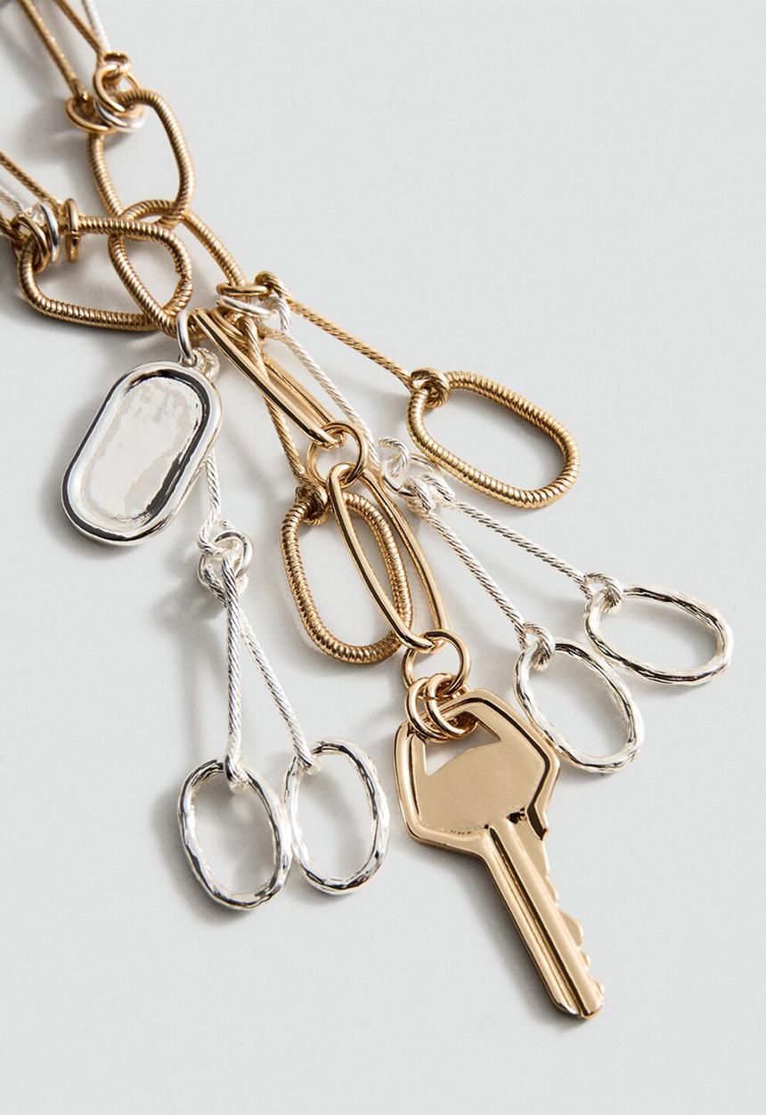 MANGO - Gala necklace - gold