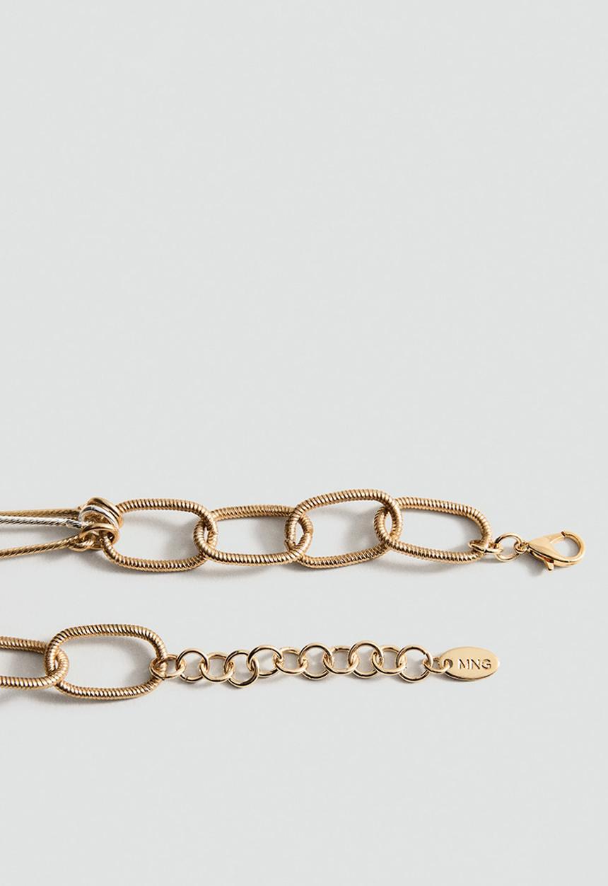 MANGO - Gala necklace - gold