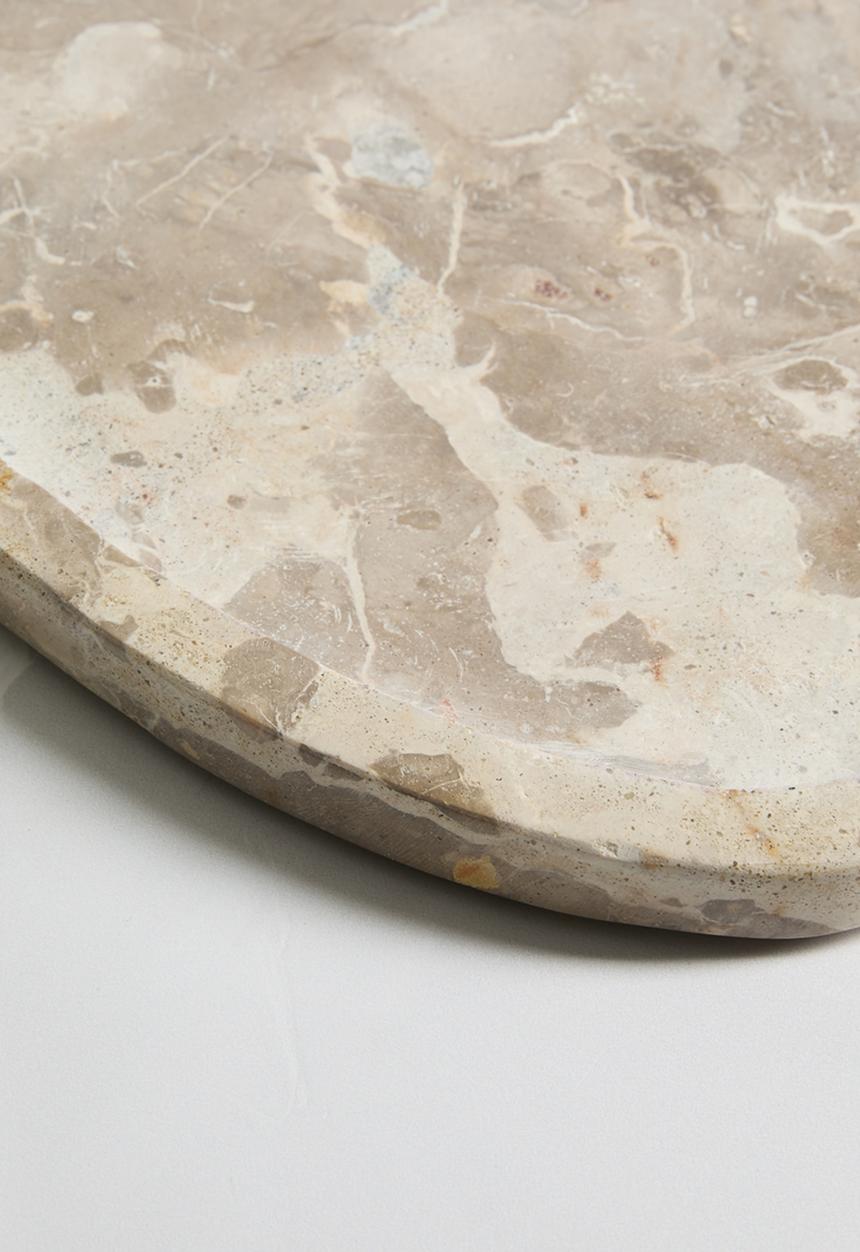 Sixth Floor - Organic Shape Marble Platter - Natural