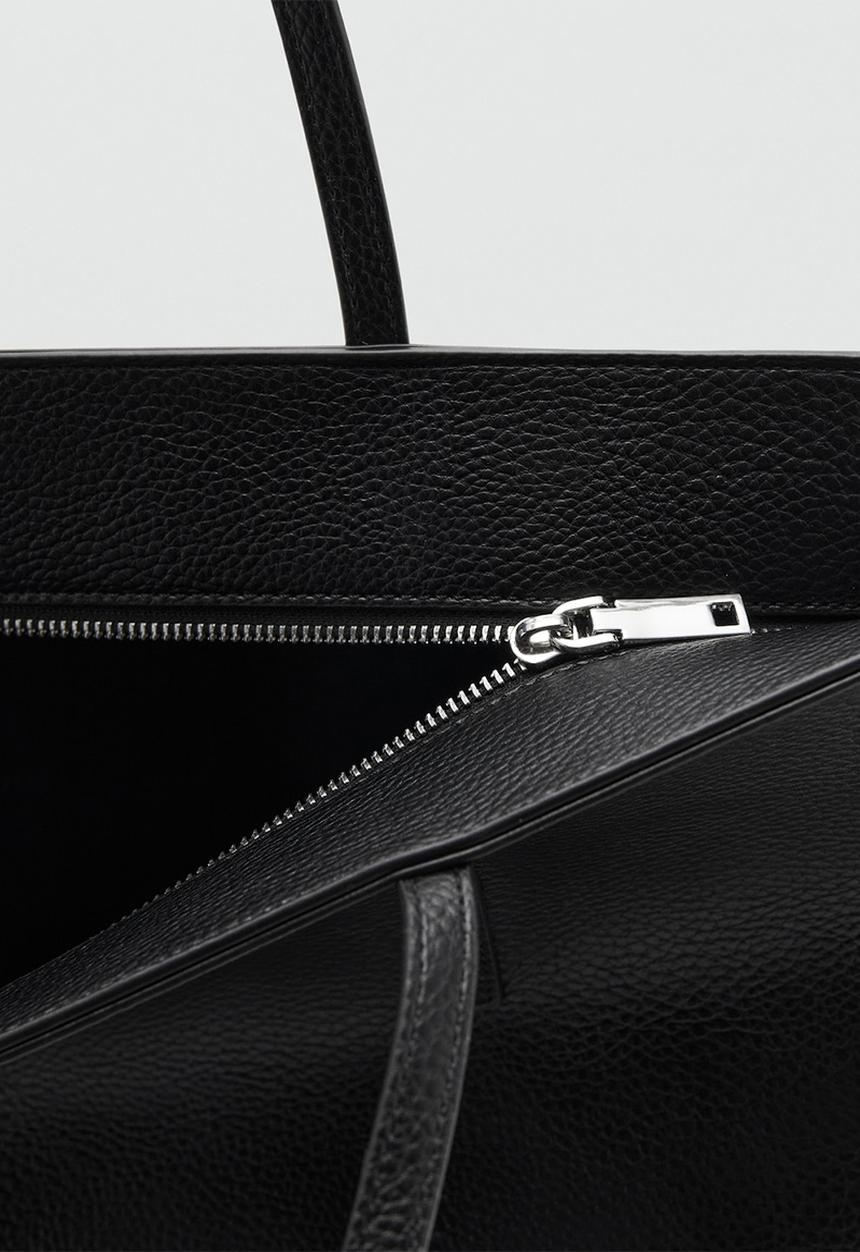 MANGO - Maribel tote bag - black