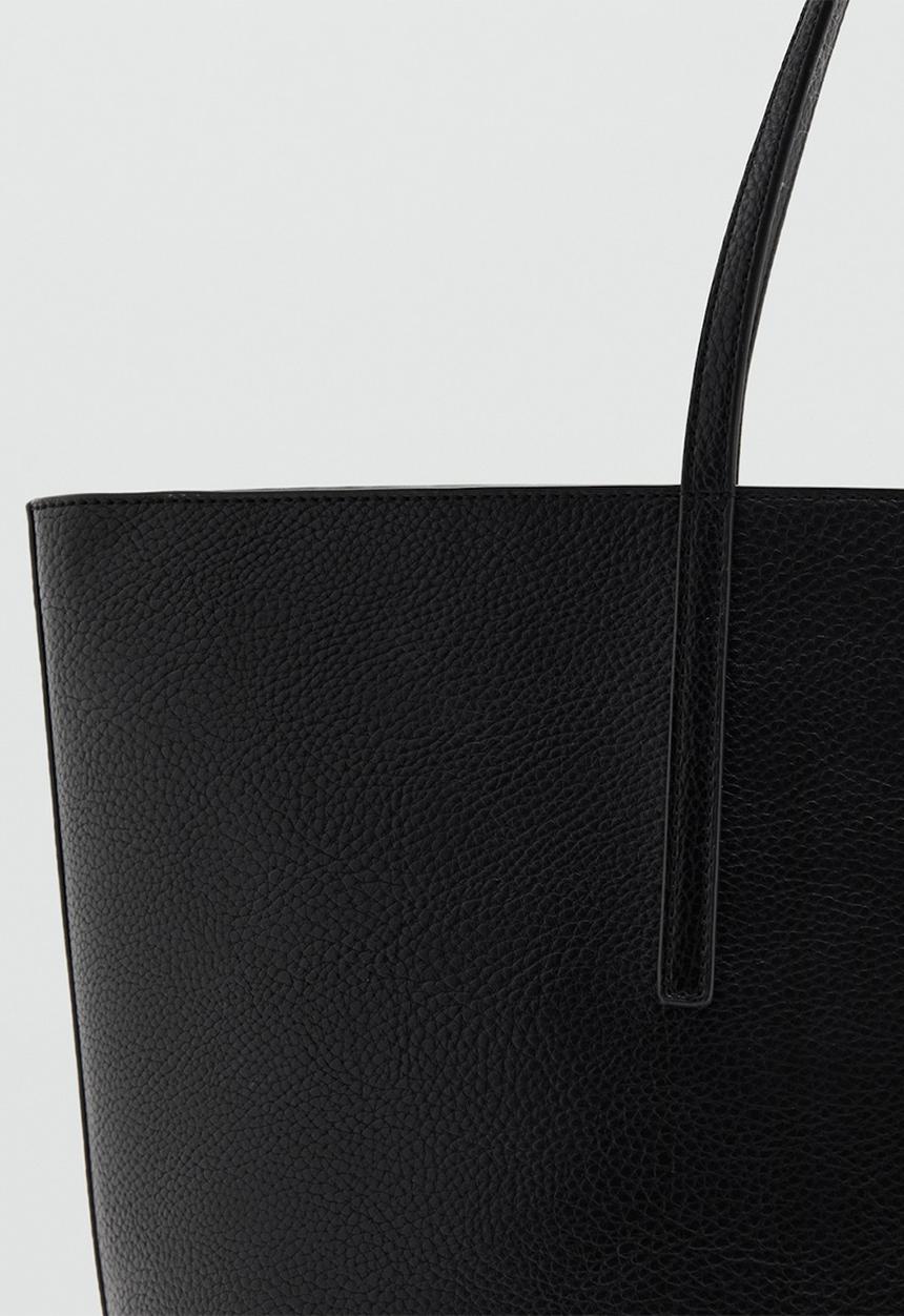 MANGO - Maribel tote bag - black