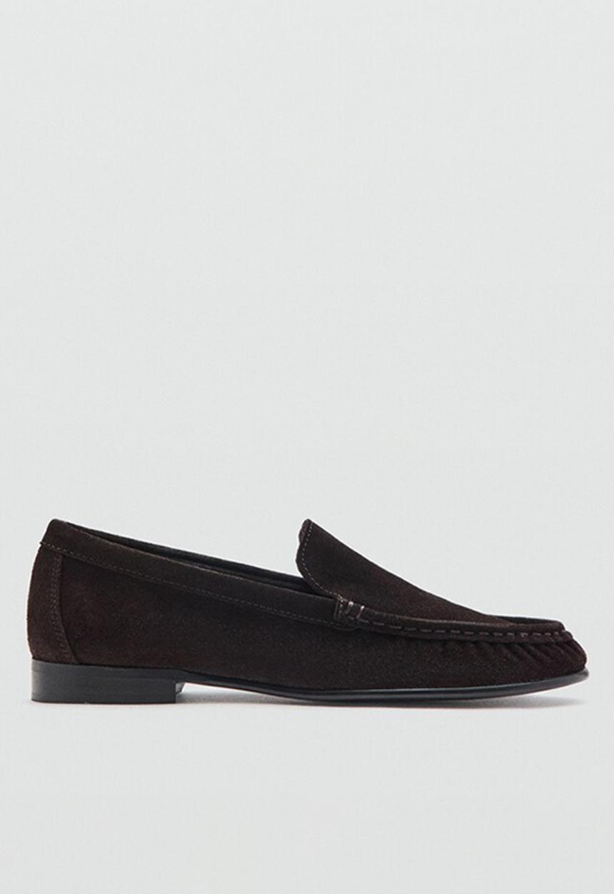 MANGO - Corso loafer - dark brown