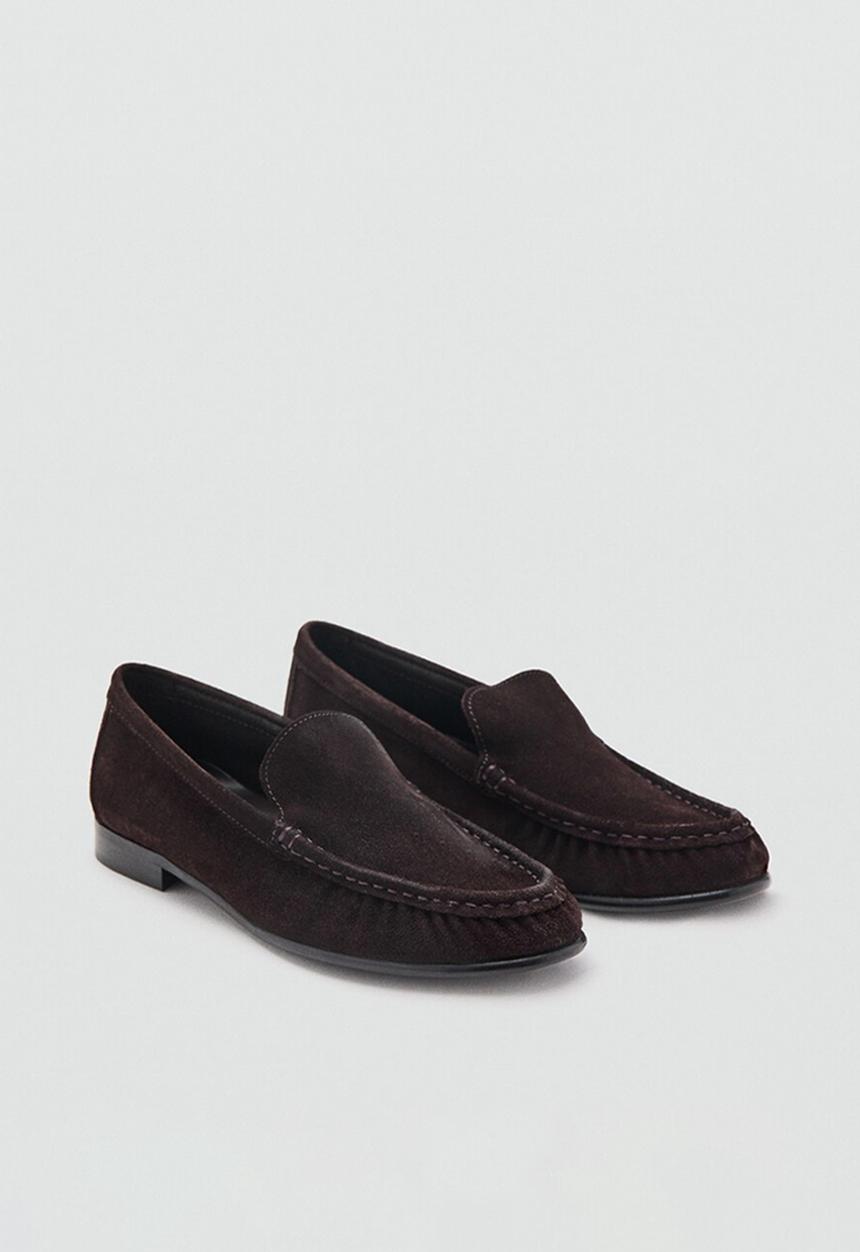 MANGO - Corso loafer - dark brown