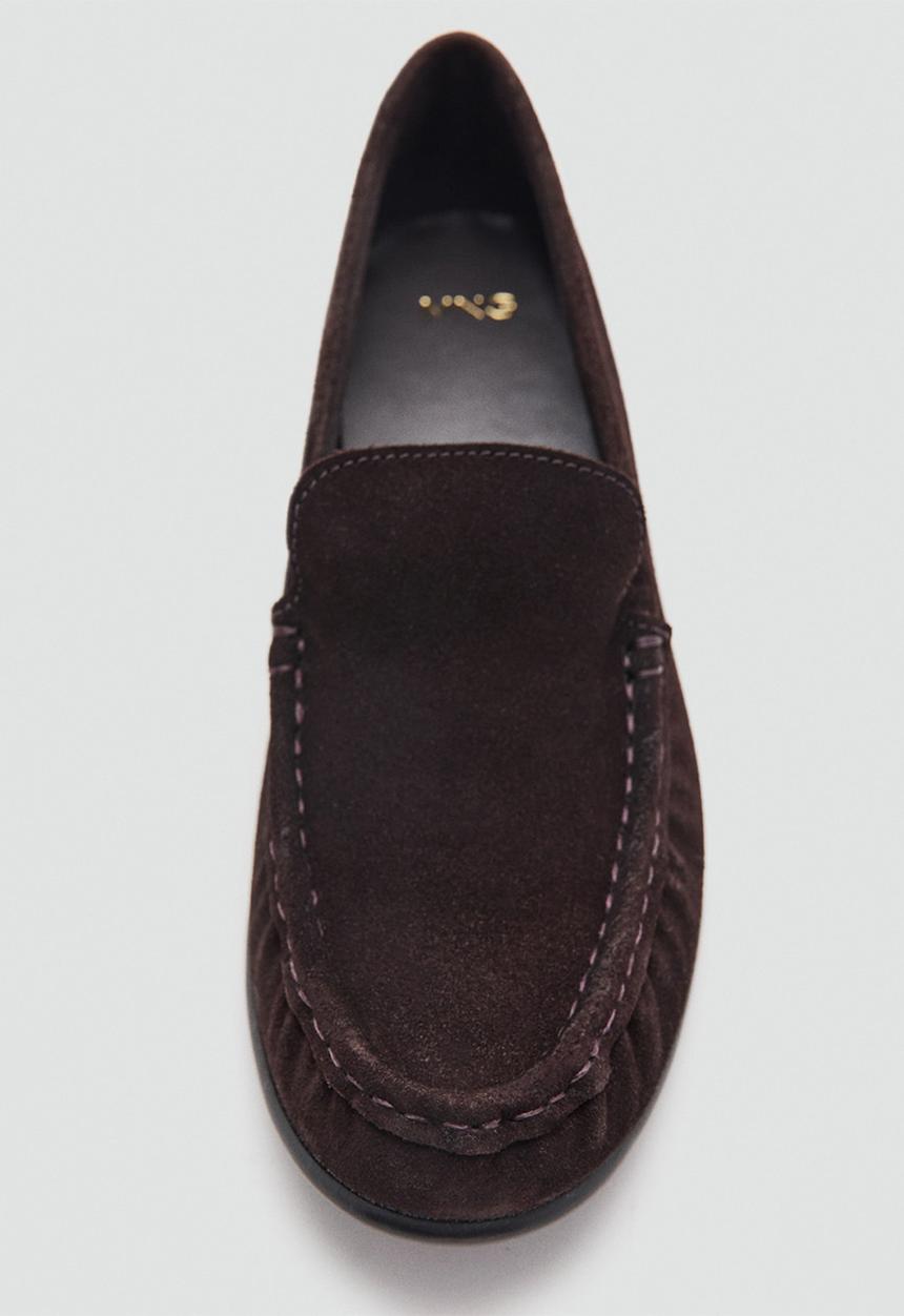 MANGO - Corso loafer - dark brown